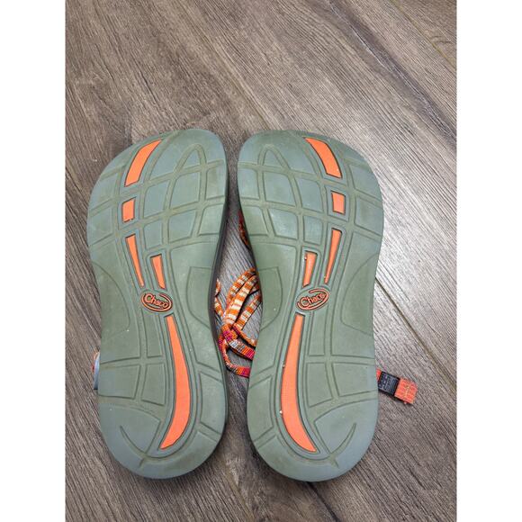 Chaco ZX/2 Classic Women's Sandals Size 7 Orange Pink Multi Strap